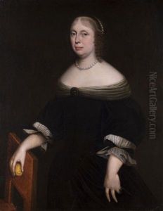 Portrait Einer Dame by Bartholomeus Van Der Helst
