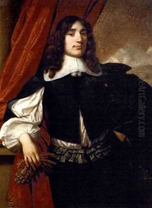 Portrait Of A Gentleman, Three-quarter-length, His Gloves In His Right Hand