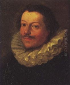 Portrait Of A Gentleman, In A Black Coat And Ruff