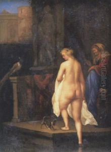 La Sortie De Bain by Bartholomeus Van Der Helst