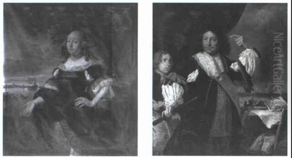 Portrait Of Admiral Aert Van Nes Standing, Three-quarter Length - view 1