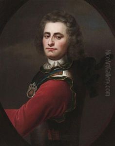 Brustportrat Des Peder Wessel Tordenskiold, Norwegischer Seefahrer Und Nationalheld (after Balthasar Denner)