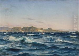 Cap De Fer Algier, The Mediterranean by Viggo Lauritz Helsted