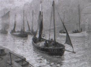The Pilchard Harvest by Augustus Morton Hely-Smith