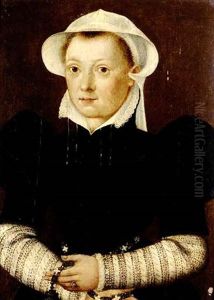 Portrait Of A Young Woman by Catharina van (Sanders) Hemessen