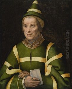 Portrait Of Elisabet, Court Fool Of Anne Of Hungary