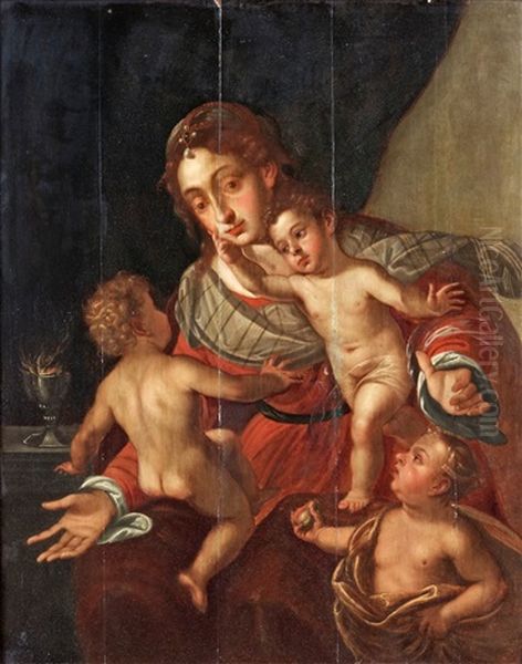 Caritas, Allegori Over Karleken - view 1