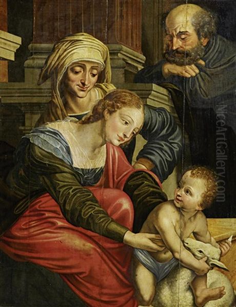 Die Heilige Familie Mit Dem Johannesknaben - view 1