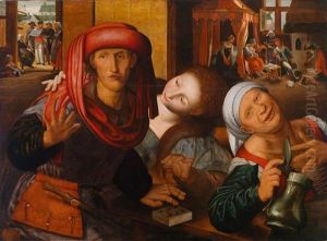 Der Verlorene Sohn Im Wirtshaus Bei Den Dirnen