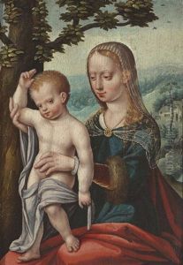 The Virgin And Child by Jan van Hemessen