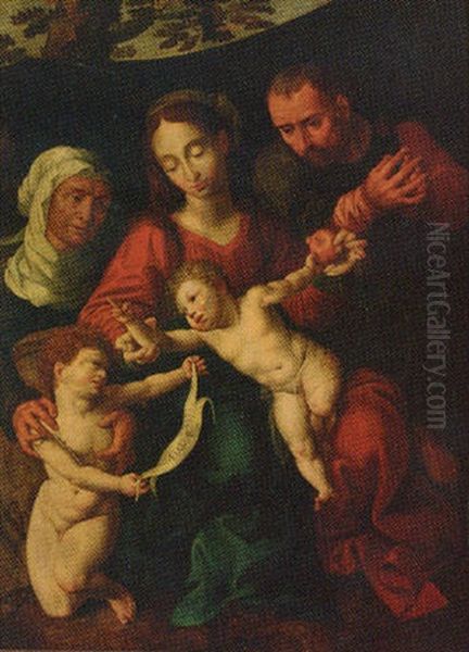The Holy Family With The Infant Saint John The Baptist And Saint Elizabeth - view 1
