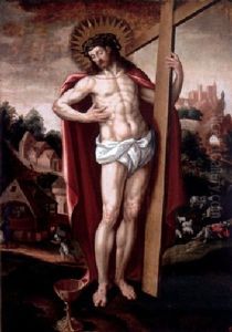 Christ The Redeemer by Jan van Hemessen