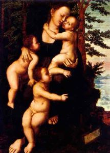 An Allegory Of Charity by Jan van Hemessen