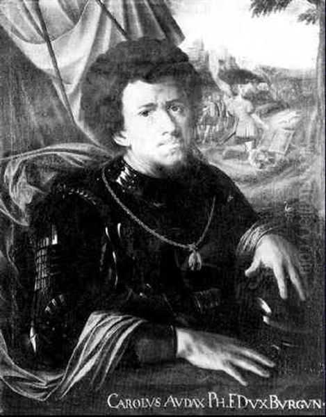 Portrait Of Charles The Bold, Wearinmg Armour - view 1
