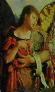 L'ange Aux Ailes De Papillon; La Melancolie (?)