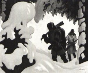 The Trappers by Arthur Heming