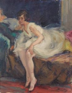 Danseuse Dans Sa Loge