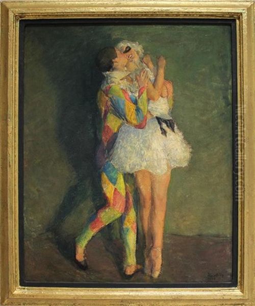 Harlekin Und Kolumbine - view 1