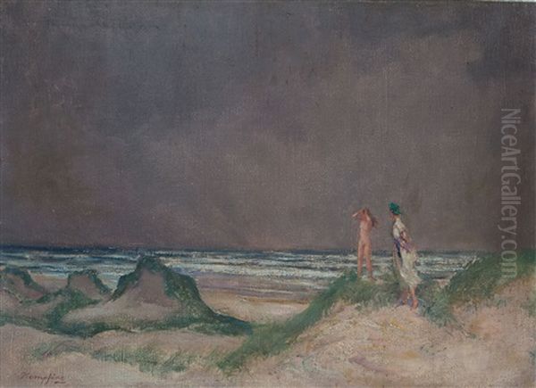 Strandszene Auf Sylt - view 1