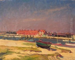 Little Hampton Hafen by Wilhelm Hempfing