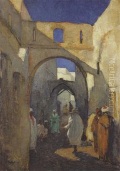 Personnages Dans La Medina - view 1
