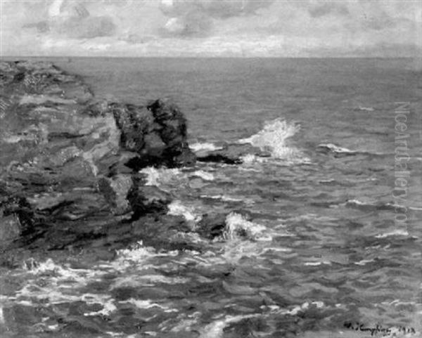 Felsige Kustenlandschaft In Der Bretagne - view 1
