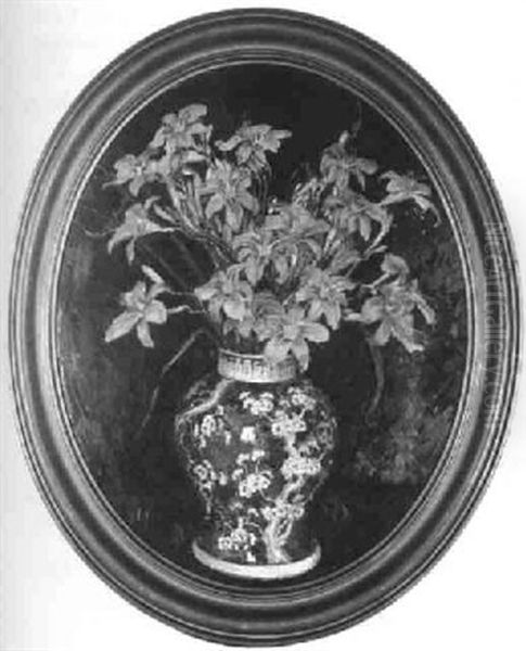 Bluhender Lilienstraus - view 1