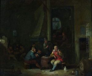Interieur D'auberge by Egbert van Hemskerck the Elder