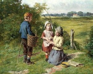 Blackberry Gathering; A Thorn Blackberry Gathering; A Thorn