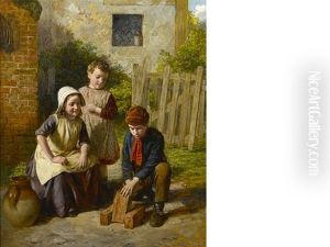 Setting The Bird Trap by William Hemsley