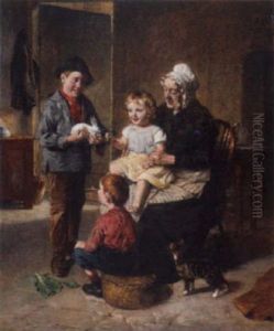The Pet Rabbit by William Hemsley
