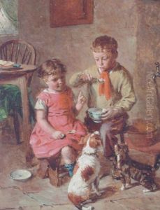 A Breakfast Party by William Hemsley