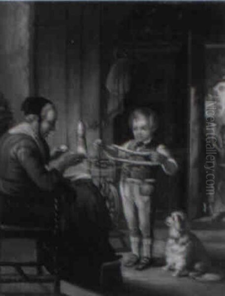 Knitting Lesson - view 1