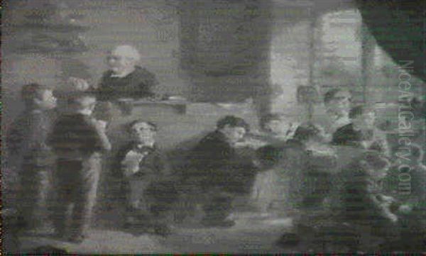 The Village School by William Hemsley