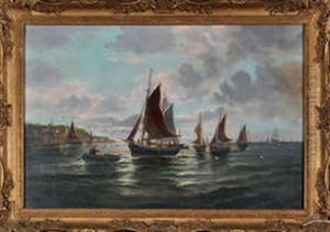 Boats Entering Harbour