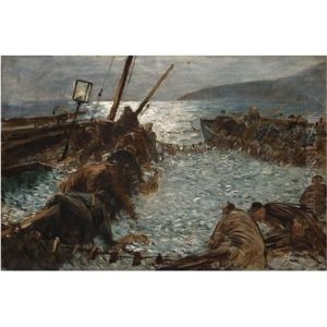 The Pilchards (study) by Charles Napier Hemy