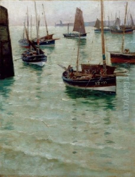 Fishing Boats On The Tyne - view 1