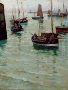 Fishing Boats On The Tyne