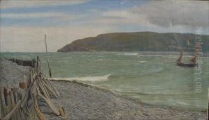 Parlock Bay by Charles Napier Hemy