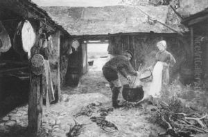 Fresh From The Sea by Charles Napier Hemy