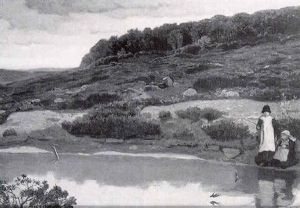 The Hillside by Charles Napier Hemy