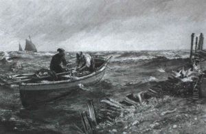 Counting The Catch by Charles Napier Hemy