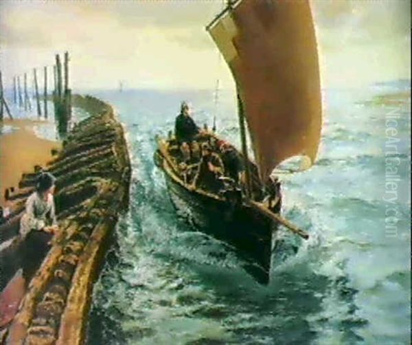 Entering Harbour - view 1