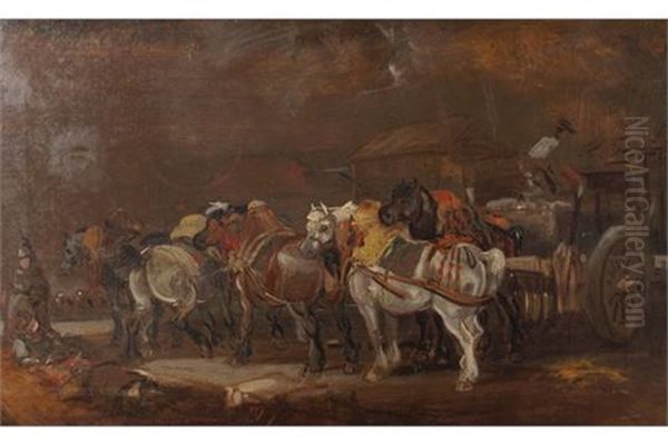 Horses And Chariot - view 1