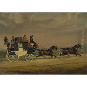 Southhampton To London Coach by Charles Cooper Henderson