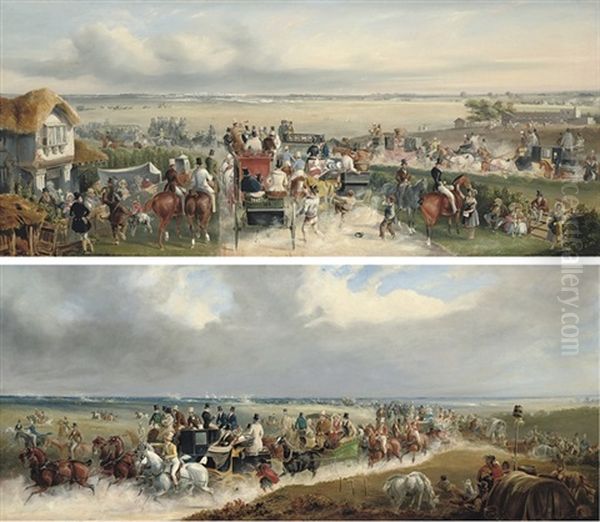 Ascot Races - Arriving (+ Returning; Pair) - view 1