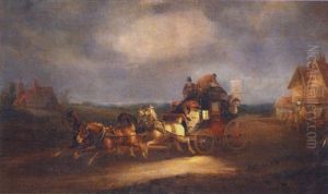 The Night Stage by Charles Cooper Henderson