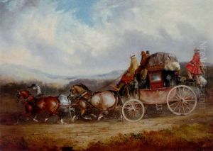 The London Royal Mail Coach by Charles Cooper Henderson
