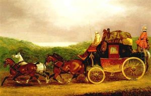 The Edinburgh To London Royal Mail Coach