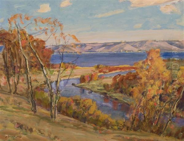 Autumn In The Qu'appelle Valley - view 1